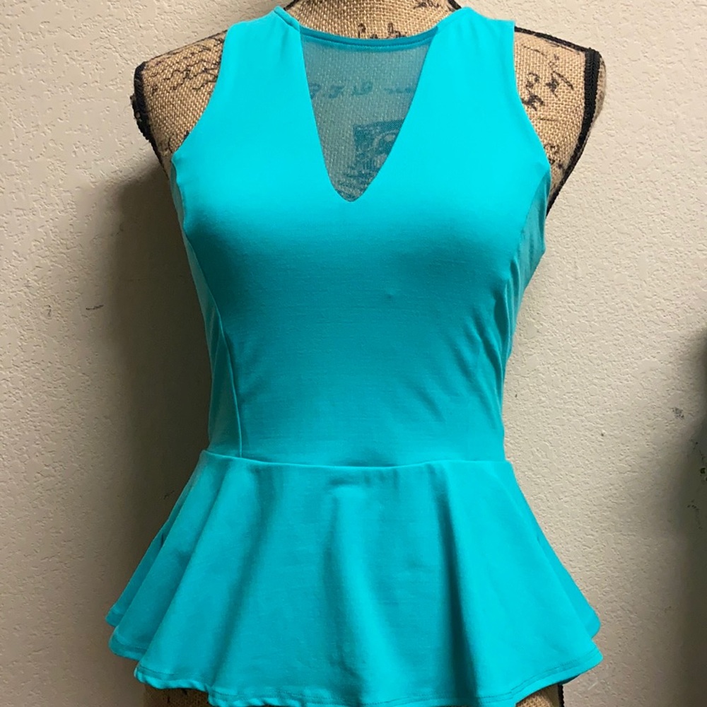 Bebe Peplum Top